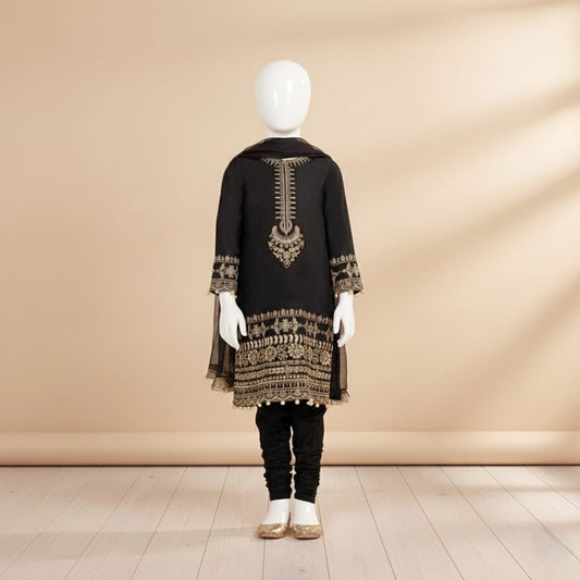 Lawn Eid collection 3pc kids code AC501 - Abeeha Fabric