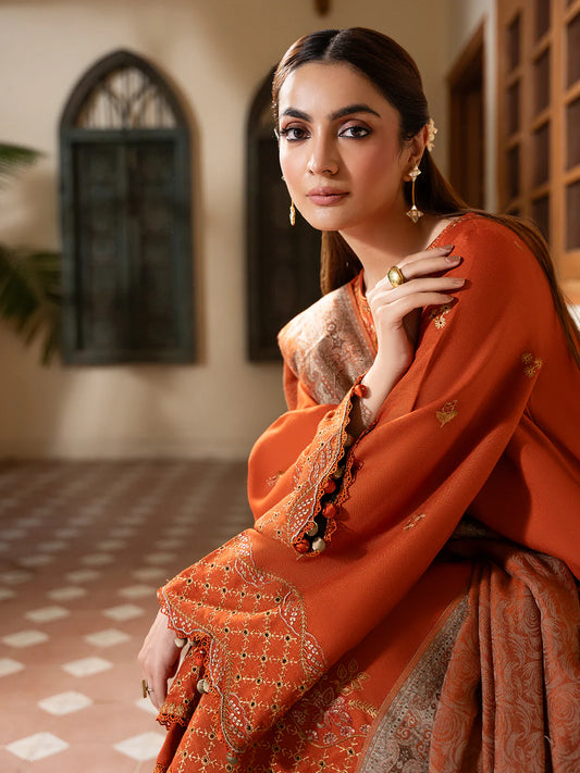 Izel by Abeeha Premium 3PC Embroidered Summer Lawn 2026 | AF-4435