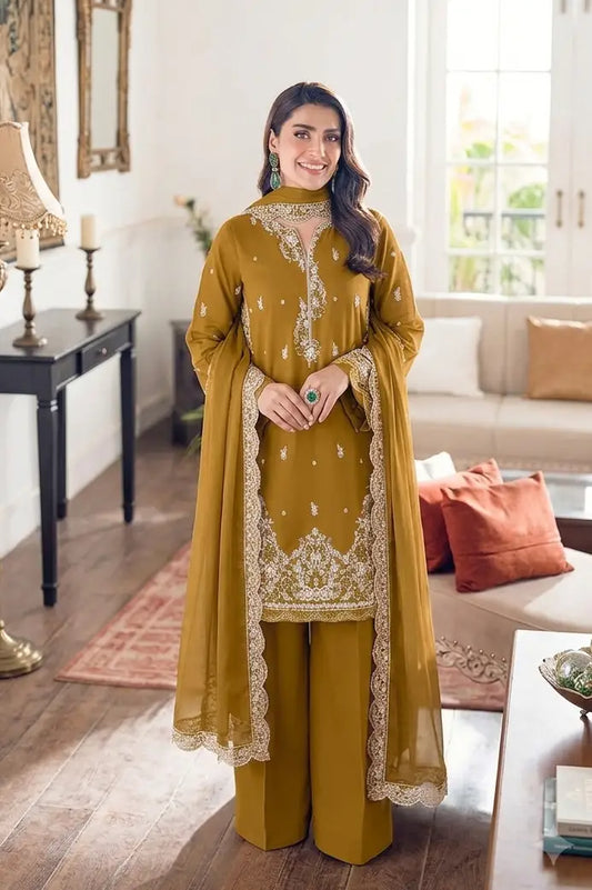 Azure by Abeeha Premium 3PC Embroidered Summer Lawn 2026 | AF-7731