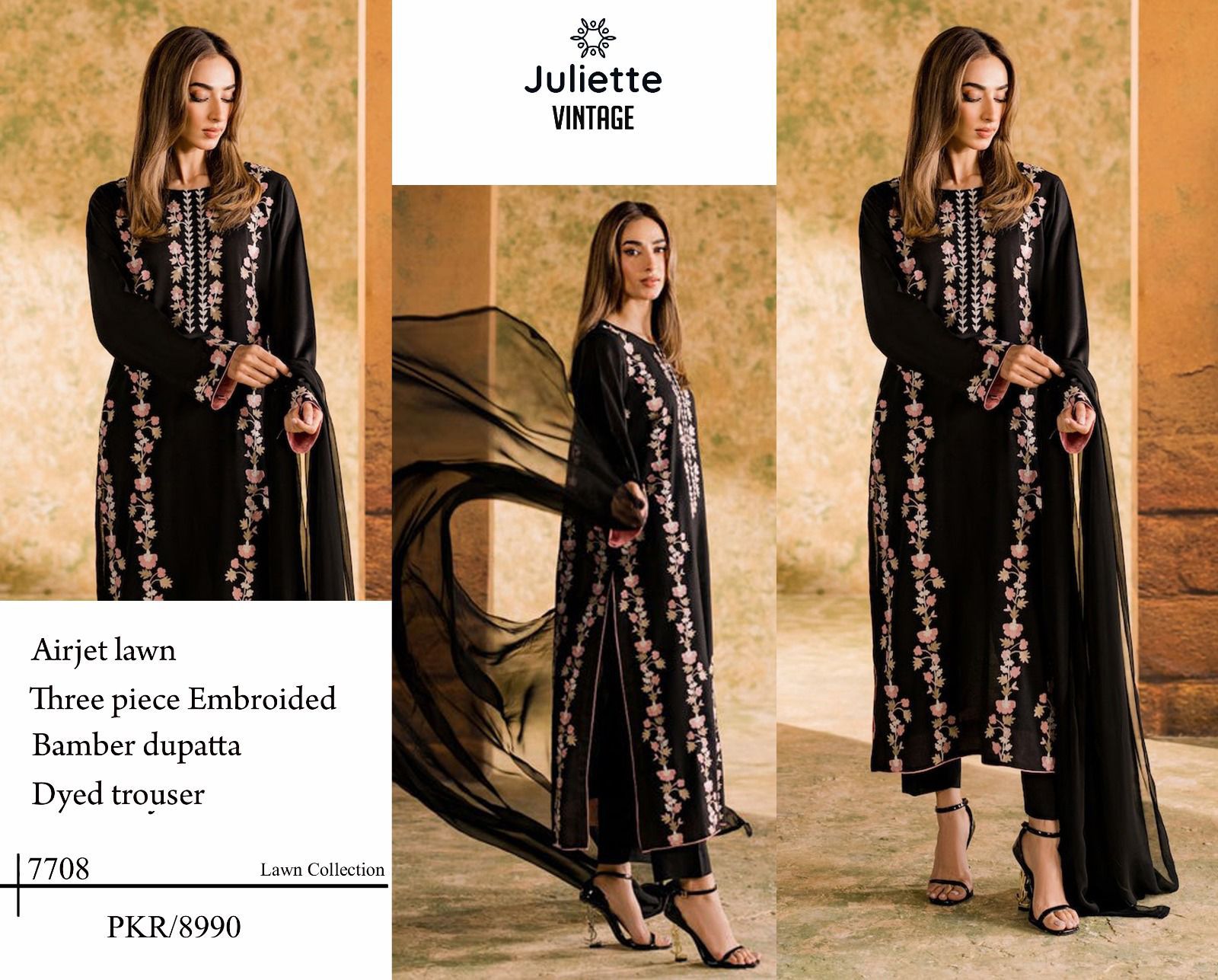 Juilette VINTAGE - Abeeha Fabric