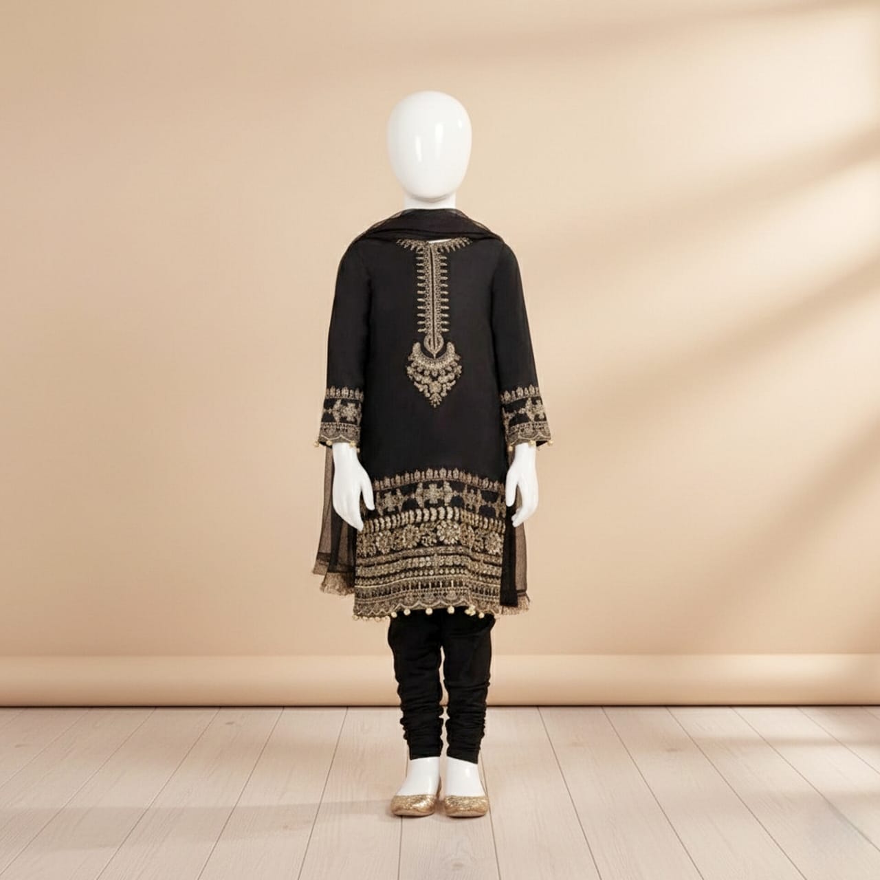 Lawn Eid collection 3pc kids code AC501 - Abeeha Fabric