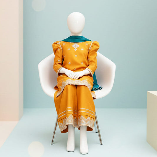 Lawn Eid collection 3pc kids code AC506 - Abeeha Fabric