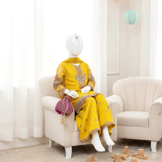 Lawn Eid collection 3pc kids code AC508 - Abeeha Fabric