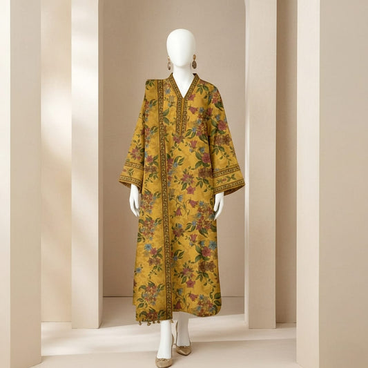 Premium 3PC Digital Summer Lawn 2026 | AF - 1054 - Abeeha Fabric